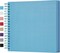 DIY Scrapbook Photo Album 80 Pages Thick Kraft Blank Blue Paper Memory Book for Wedding and Anniversary Family (Blue, 10 Inch)